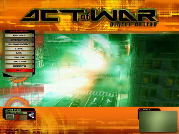 Act of War: Direct Action - Multiplayer Demo screenshot