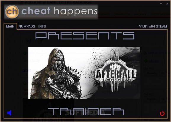 Afterfall Reconquest +6 Trainer screenshot