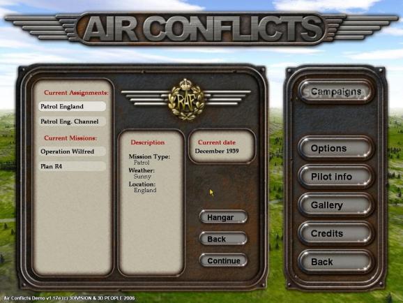Air Conflicts Demo screenshot