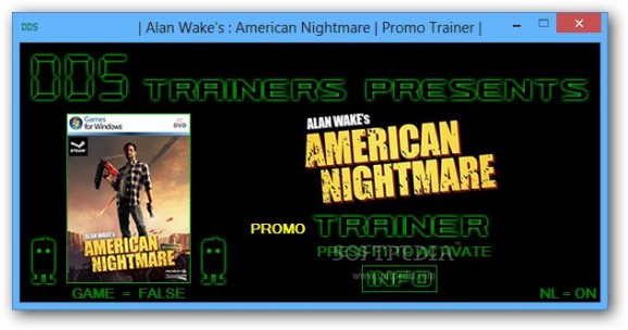 Alan Wake's American Nightmare +1 Trainer for GoG screenshot