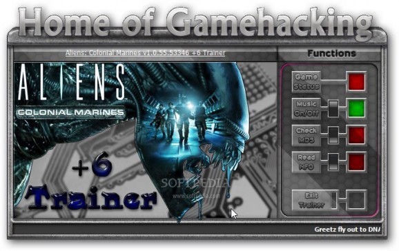 Aliens: Colonial Marines +6 Trainer for 1.0 screenshot