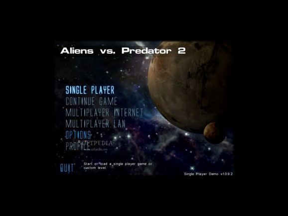 Aliens vs Predator 2 - Single Player Demo screenshot