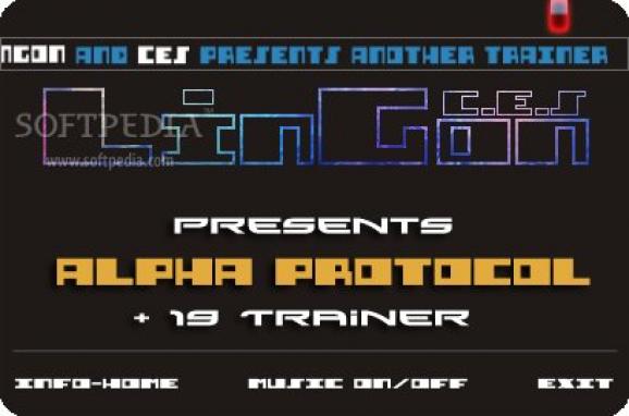 Alpha Protocol +19 Trainer screenshot