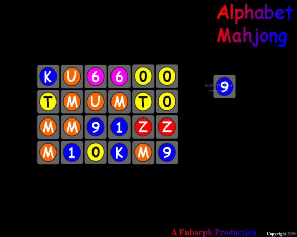 Alphabet Mahjong screenshot