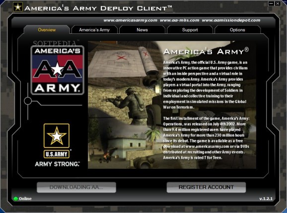 America's Army Deploy Client screenshot