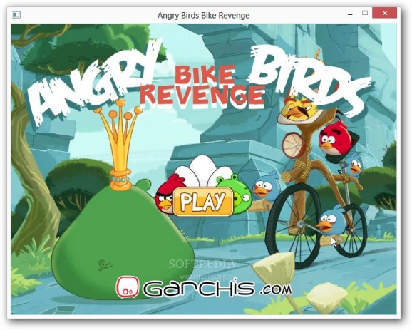 Angry Birds Bike Revenge screenshot