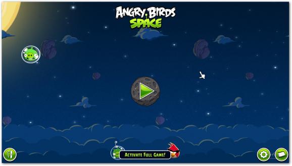 Angry Birds Space screenshot