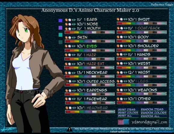 Anime Character Maker screenshot