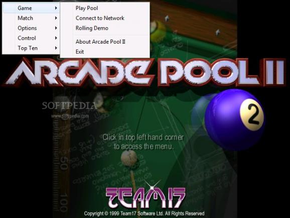 Arcade Pool II screenshot
