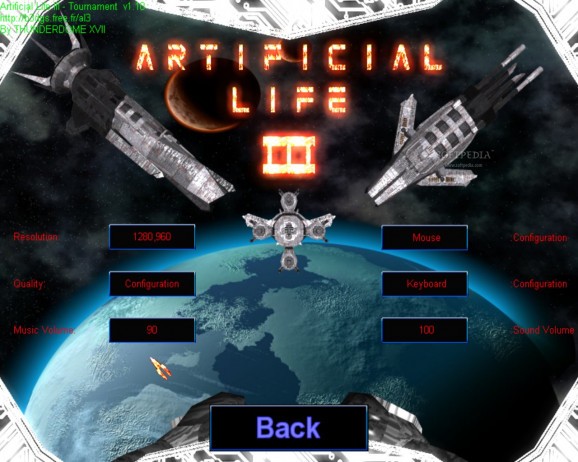 Artificial Life 3 - Tournament screenshot