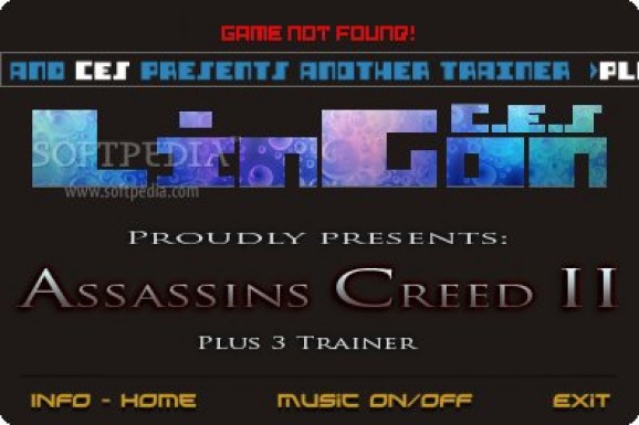 Assassin's Creed 2 +3 Trainer screenshot