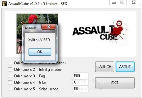 AssaultCube +5 Trainer for 1.0.4 screenshot