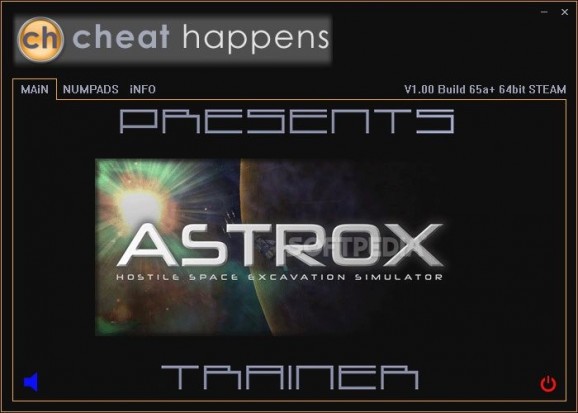 Astrox: Hostile Space Excavation +8 Trainer screenshot