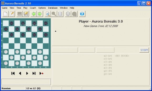 Aurora Borealis Database screenshot