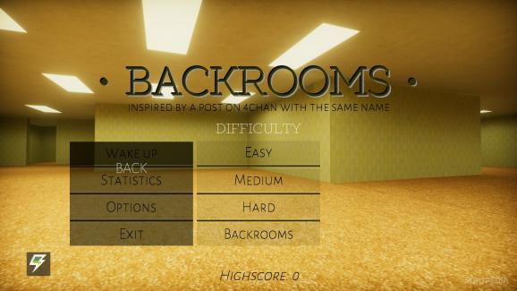 Backrooms screenshot