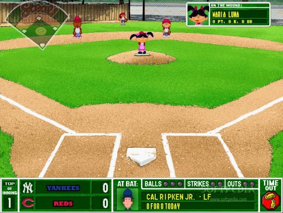 Backyard Baseball Demo screenshot