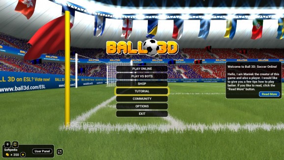 Ball 3D: Soccer Online Client screenshot