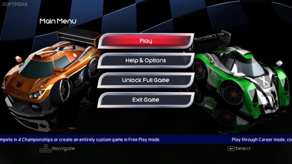 Bang Bang Racing Demo screenshot