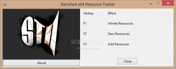 Banished +3 Trainer screenshot