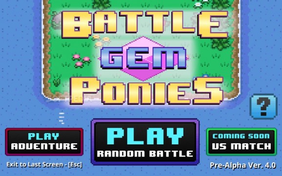 Battle Gem Ponies Demo screenshot