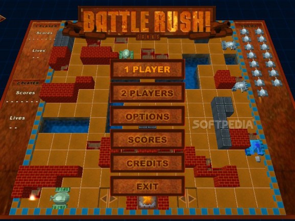Battle Rush - Tanks Demo screenshot