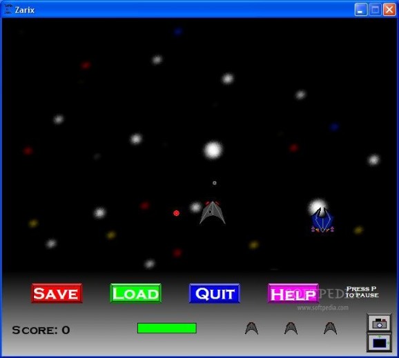 Battle of Zarix screenshot