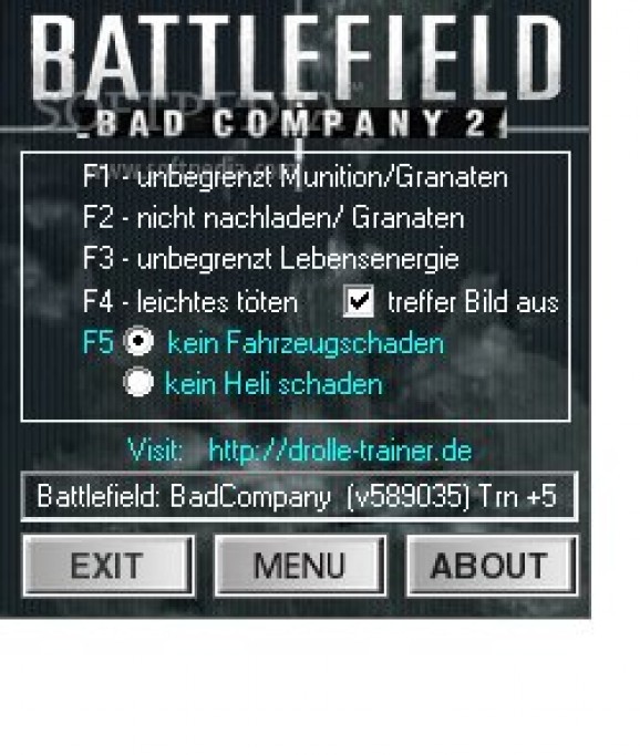 Battlefield - Bad Company 2 +5 Trainer screenshot