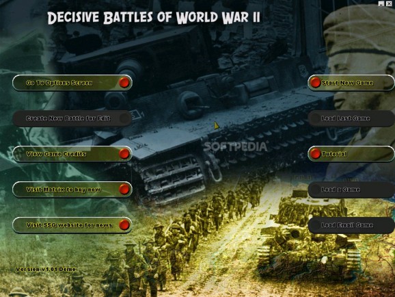Battles in Normandy Demo screenshot