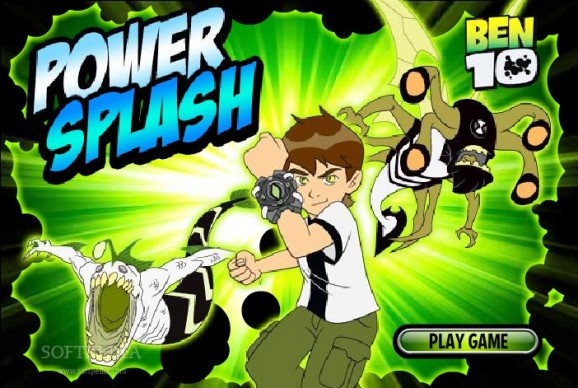 Ben 10 Power Splash screenshot