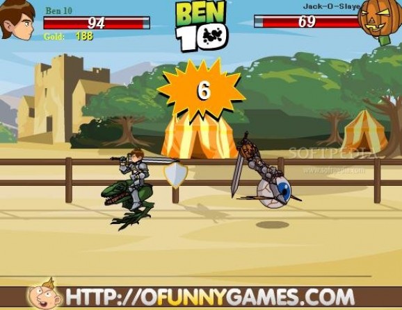 Ben 10 at the Colosseum screenshot