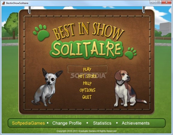Best in Show Solitaire Demo screenshot