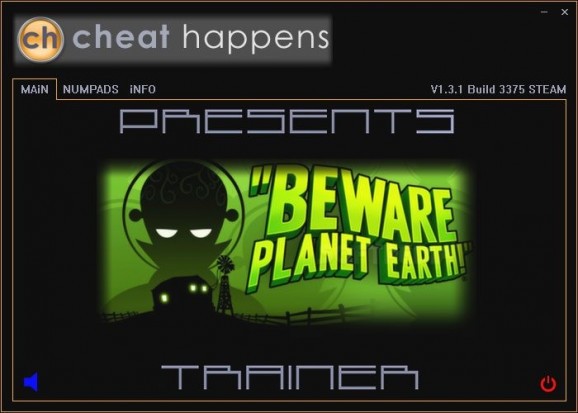 Beware Planet Earth +3 Trainer screenshot