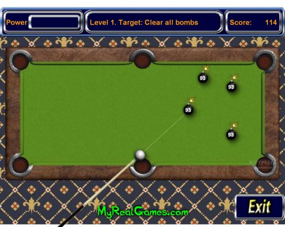 Billiard Bombs screenshot