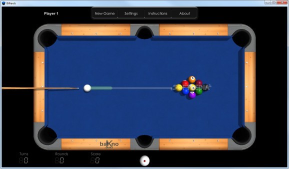 Billiards Demo screenshot
