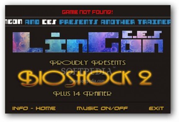 BioShock 2 +14 Trainer for 1.0.0.1 screenshot
