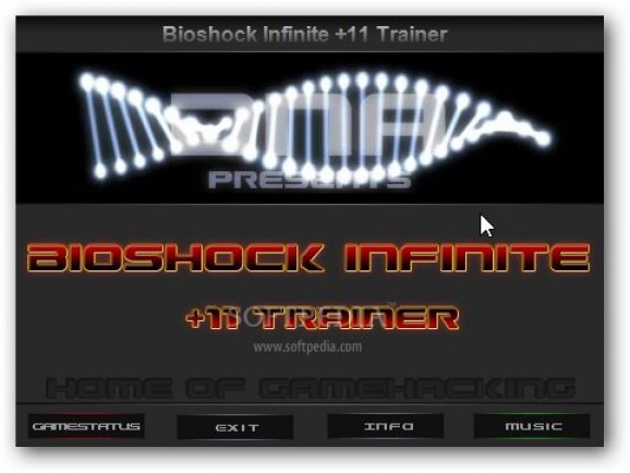 BioShock Infinite +11 Trainer for 1.1.21.7860 screenshot