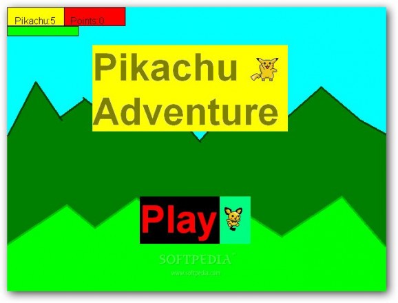 Pikachu Adventure screenshot