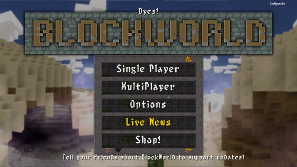 Blockworld for Windows 8 screenshot