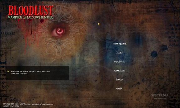 BloodLust - Vampire ShadowHunter Demo screenshot