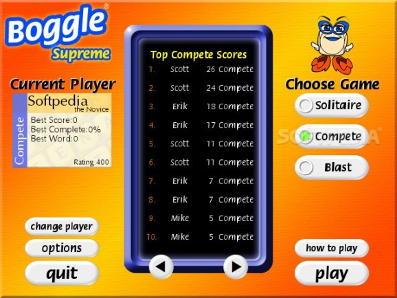 Boggle Supreme Demo screenshot