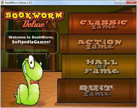 Bookworm Deluxe Demo screenshot