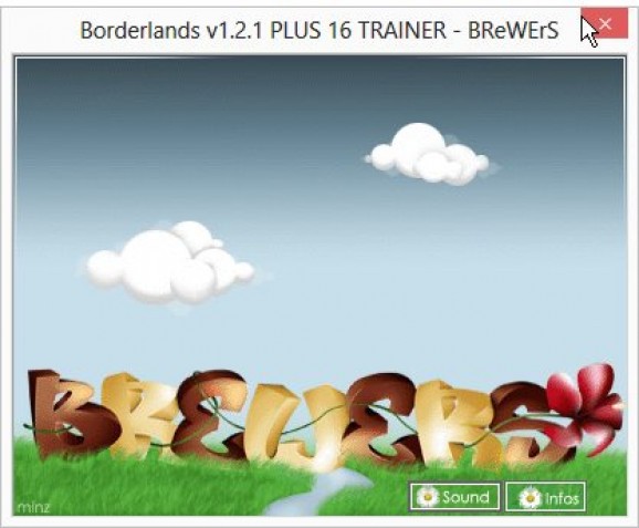 Borderlands +16 Trainer for 1.21 screenshot