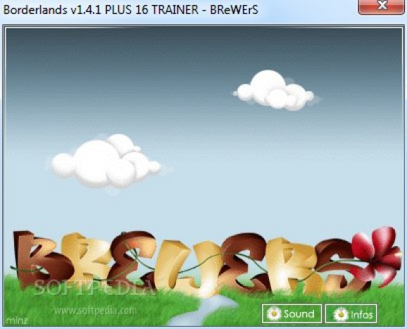 Borderlands +16 Trainer for 1.41 screenshot