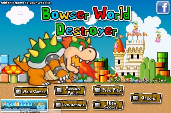 Bowser World Destroyer screenshot