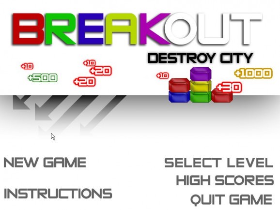 Breakout: Destroy City screenshot