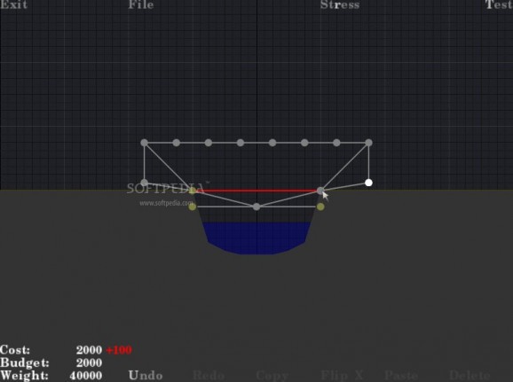 Bridge Building Game screenshot