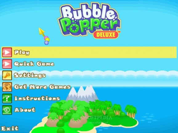 Bubble Popper Deluxe screenshot