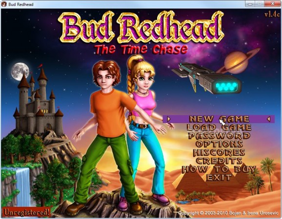 Bud Redhead - The Time Chase Demo screenshot