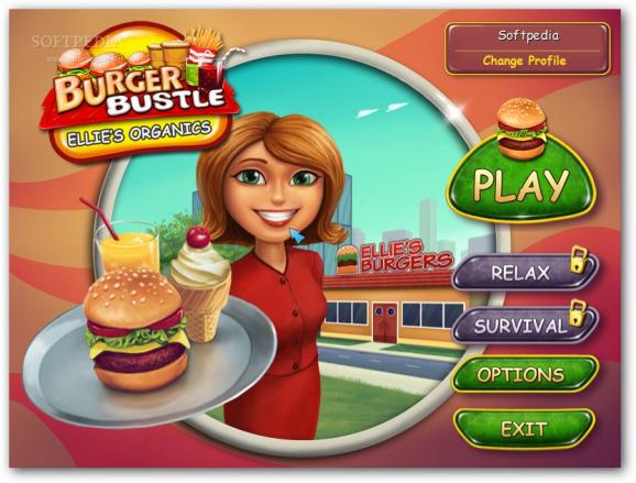 Burger Bustle: Ellie's Organics screenshot