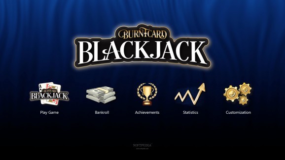 Burntcard Blackjack for Windows 8 screenshot